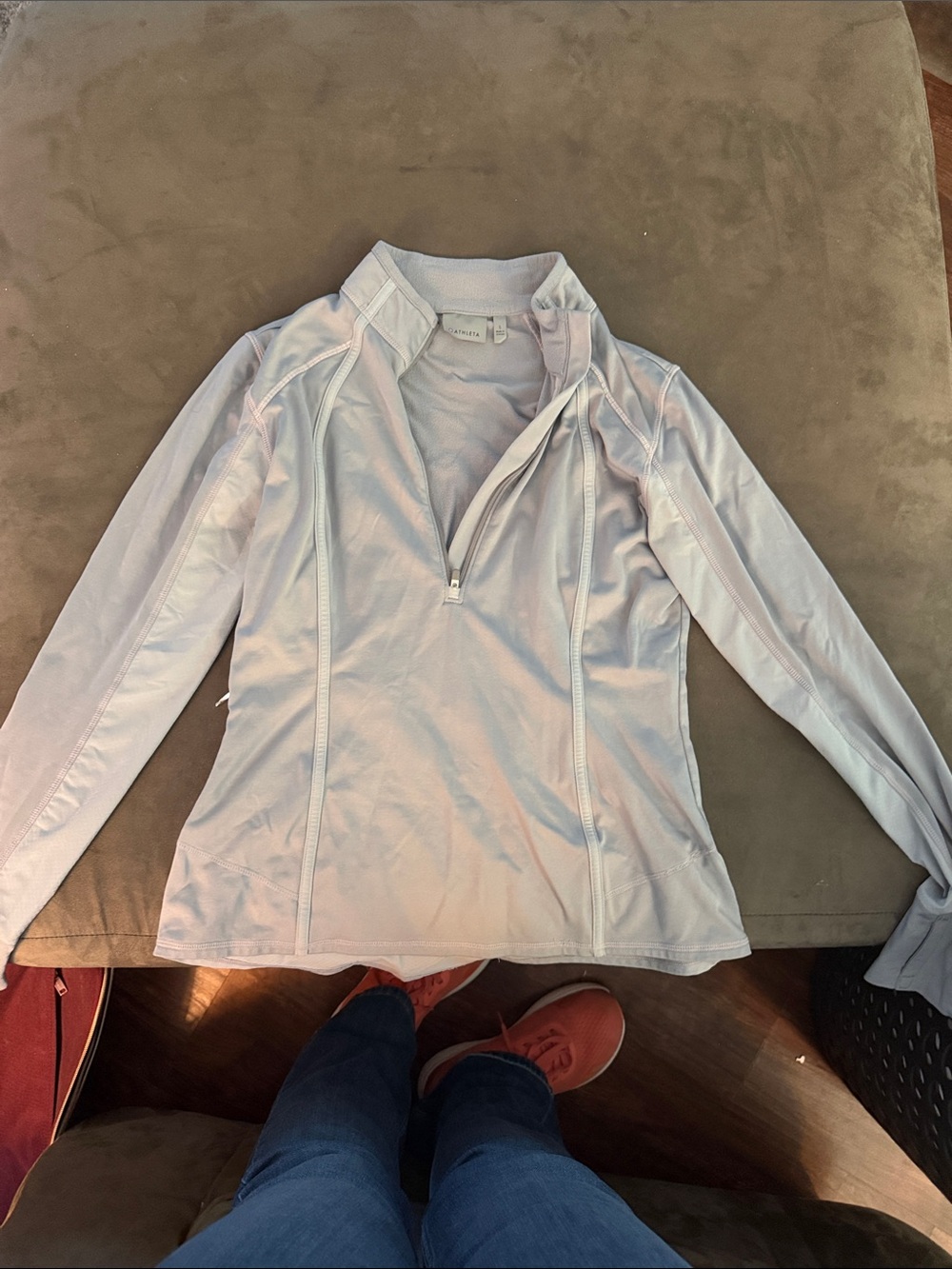 Long-Sleeve Quarter-Zip Performance Top - Athleta